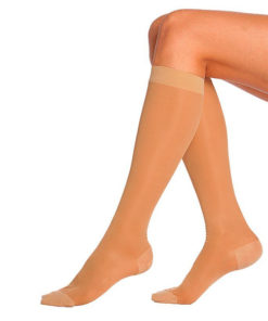 Compression Socks, Beige, 20-30 mmHg