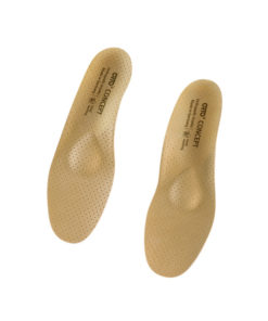 Leather Orthotic Insoles with Semi-Rigid Support - CONCEPT