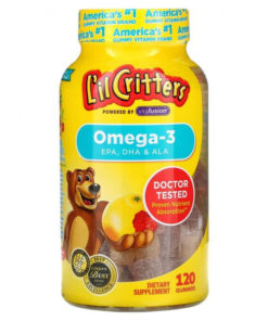 L'il Critters Omega-3 Fish Oil Gummies - EPA & DHA - 120 Count