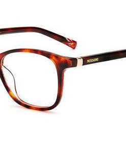 Missoni MIS 0020 0UC Brown Acetate Rectangular Women's Eyeglass Frames