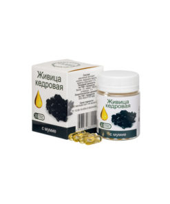 Cedar Resin & Mumiyo Capsules with Cedar Oil - Olimed (30 x 500mg)