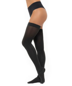 Intex Black Compression Stockings, 20-30 mmHg