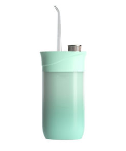 Viru Portable Wireless Oral Irrigator: Compact Travel Water Flosser, 4 Jet Tips