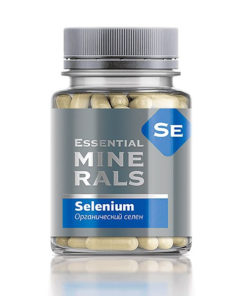 Organic Selenium 60 Capsules: Essential Minerals Supplement