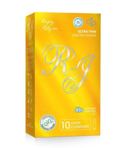 R&J Ultra Thin Natural Latex Condoms (10 Pack)