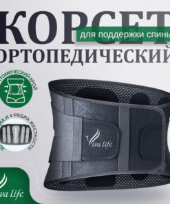 Back Posture Corrector with 3D Metal Plate - Lumbar Support Brace