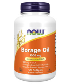 Borage Oil 1500mg Capsules - 120 Count