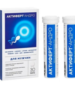Actifert-Andro: 30 Tablets (4g Each) for Male Fertility Enhancement