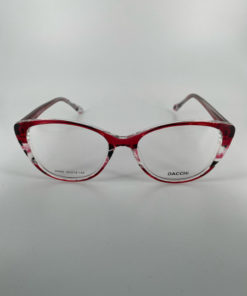 Dacchi D34099 Burgundy Plastic Women's Eyeglass Frames