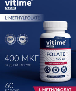 Vital Classic L-Methylfolate: Prenatal Vitamin B9 for Heart & Nerve Health