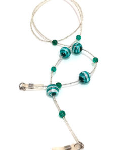 Murano Glass & Venetian Bead Eyeglass Cord - Fata Vista Collection, Venice, Italy