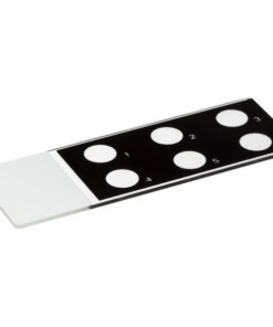 Apexlab Microscope Slides: 50 Pack, 25x75x1.1mm, 6-Well