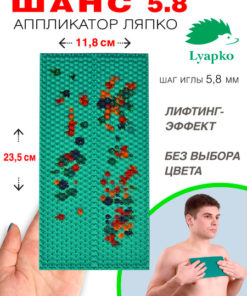 Lyapko Applicator Mat Chance 5.8 (5.8mm Needle Spacing), 23.5x11.8cm