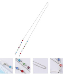 Luxury Metal Chain Eyeglass & Mask Holder (Single Use)