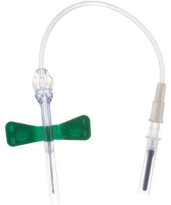 21G 10cm Butterfly Needle with Luer Adapter (90/box) - VACUETTE Safety 450083V1