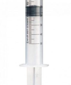 3-Part 50ml Syringes with 18G Luer Lock Needles (400 Pack)