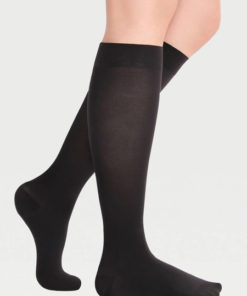 Compression Socks - Black, 20-30 mmHg, 1 Pair