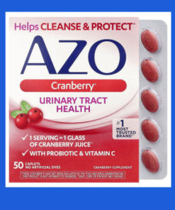 AZO Cranberry Urinary Tract Health Supplement - 50 Capsules