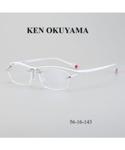 Titanium Kiyoyuki Okuyama KO-229 Rimless Glasses for Men & Women