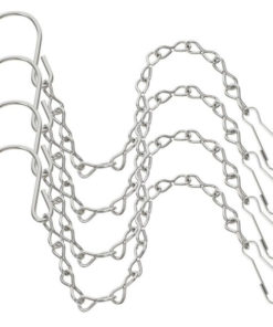 Stainless Steel Hanging Chain for Stained Glass (4-Pack)