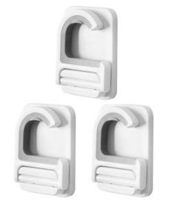 3 Personalized No-Hole Cord Organizers: Mop Holder, Glasses Hook