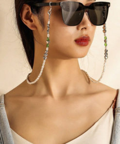 Mask Chain Retainer: Prevents Mask from Falling, Works with Sunglasses - European & American Styles