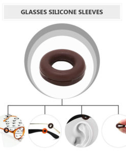 26 Pairs Silicone Eyeglass Ear Hooks: Secure & Comfortable Grip