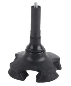 Aluminum Alloy Walking Cane Feet: 4-Point Non-Slip Base for Enhanced Stability