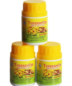 Jerusalem Artichoke (Inulin Source) - 80 Tablets x 0.5g, 3-Pack