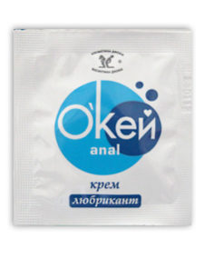 OK Anal Lubricant Single-Use Sachet - 4g