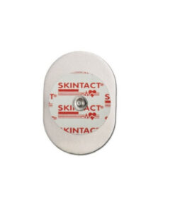Skintact FS52130 ECG Electrodes: 35x50mm Foam, Conductive Gel, Single-Use (30 Pack)