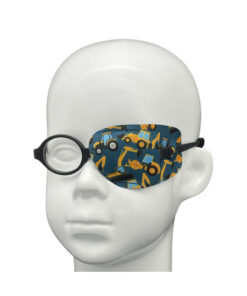 EyeOK Construction Safety Glasses Occluder (Left Eye, Small)