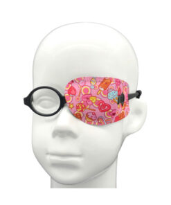 EyeOK Kawaii Cute Treats Anatomical Eye Patch (Left Eye, Small)