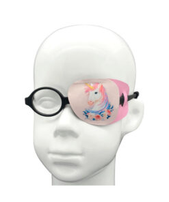 EyeOK Unicorn Rose Eye Patch (Left, Small)