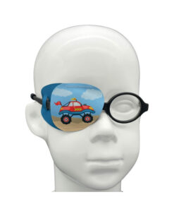EyeOK Monster Truck Dunes Eye Patch (Right, Small)