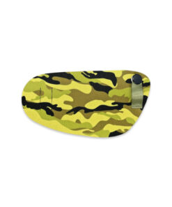 EyeOK Military Occluder: Right Eye Patch, Khaki Camo, Universal Size