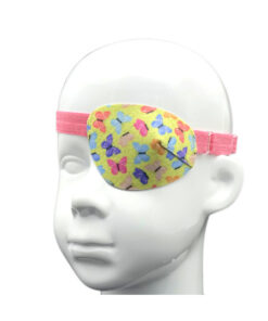 Kids' Eye Patch with Elastic Band - eyeOK Butterfly 2 (Left Eye)