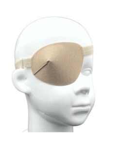 EyeOK Right Eye Patch: Anatomical, Skin-Tone, Adult