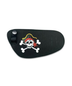 EyeOK Pirate Roger Eye Patch: Anatomical, Universal Fit, Left Eye