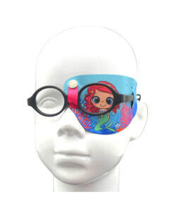 EyeOK Ariel Anatomical Eye Patch for Left Eye (Universal Size)