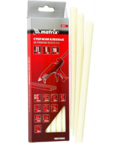 Matrix 930723 Glue Sticks (6 Pack), 11x200mm White