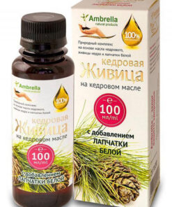 Cedar Resin Oil with White Potentilla, 30% Extract - 100ml