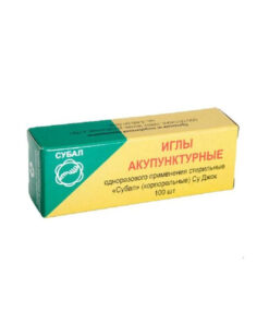 Sterile Disposable Acupuncture Needles 0.30x30mm (100 Pack) - SUBAL