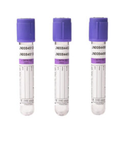 EDTA K2 Vacuum Blood Collection Tubes (4ml, 13x75mm) - 100/Pack