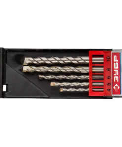 ZUBR MASTER 5-Piece Concrete Drill Bit Set (4-10mm)