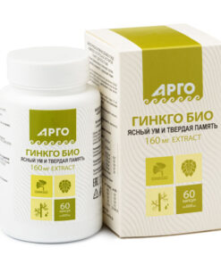 Ginkgo Biloba Capsules (60 Count)