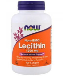 NOW Foods Lecithin 1200mg (200 Softgels) - Non-GMO