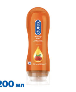 DUREX Play Massage 2-in-1: Stimulating Intimate Lubricant & Massage Gel (200ml)