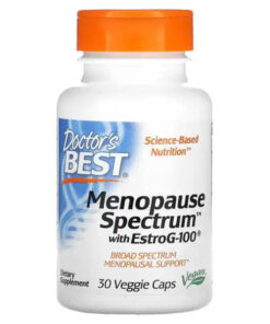 Doctor's Best EstroG-100 Menopause Supplement: 30 Vegetarian Capsules