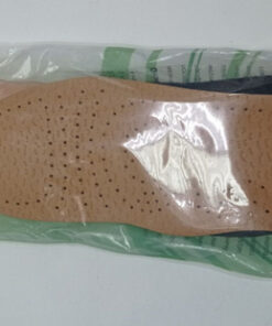 Leather Orthotic Insoles for Flat Feet (Sizes 35-36)